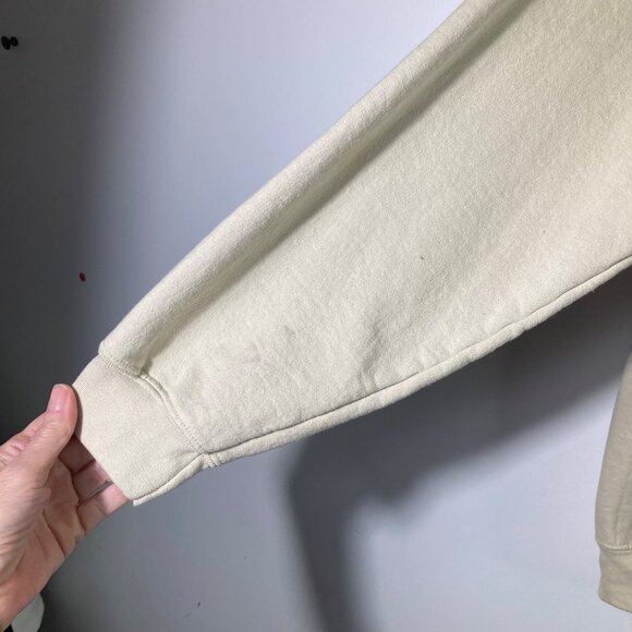 Gildan Tyler Childers Sweatshirt Feathered Indians House Fire Tan Cotton Polyest - Picture 5 of 10